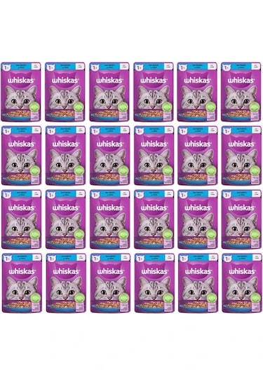 Whiskas Ton Balıklı Yaş Kedi Maması 85 Gr 24x