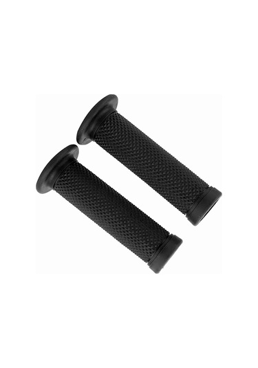 Konesam Klasik Motosiklet El Tutucu Koruması - Yıldız Desenli 22mm Evrensel Uyumlu, Sıcak/soğuk Dayanıklı Siyah Plastik Eldiven 2 Adet