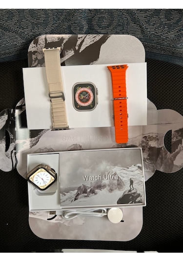 Watch 8 Ultra Gs Ultra 8 49mm Uyumlu Kasa Vidalı 2.05 Tam Ekran