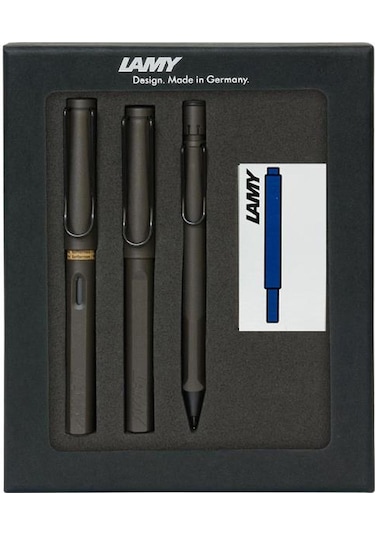 Lamy Safari 3'lü Kalem Seti + Dolmakalem Kartuşu