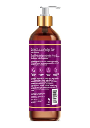 Difeel Pomegranate & Manuka Honey Sülfatsız Şampuan 1lt Tüm Saçlar