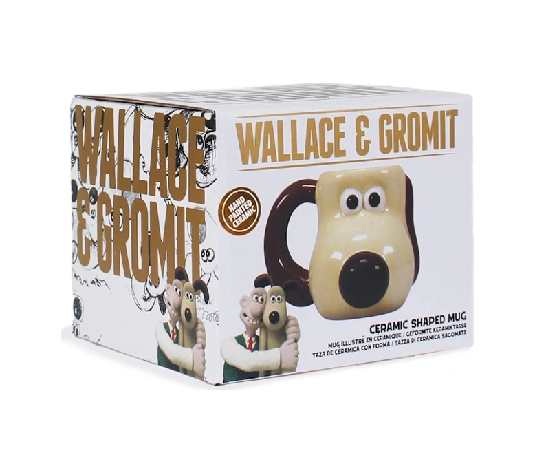 Crescent Bay Gromit Kupası Wallace Ve Gromit Kupası Yenilikçi Büyük Kupa Wallace Ve Gromit Hediyeleri Erkekler İçin Komik Hediyeler Co