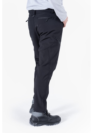 Softshell İş Pantolonu Ripstop Su Geçirmez Siyah