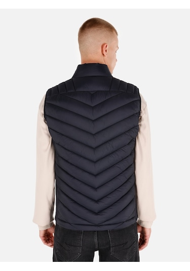 Colins Lacivert Erkek Yelek Cl1071238 Q1.v1 Nav Lacivert