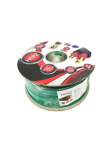 Herz Hr-1002G Rg6U4 Uydu Anten Kablosu 100 M Yeşil