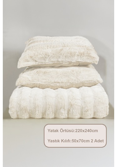 Elart Marsel Comfort Uyku Seti 220x240 Cm Krem Krem