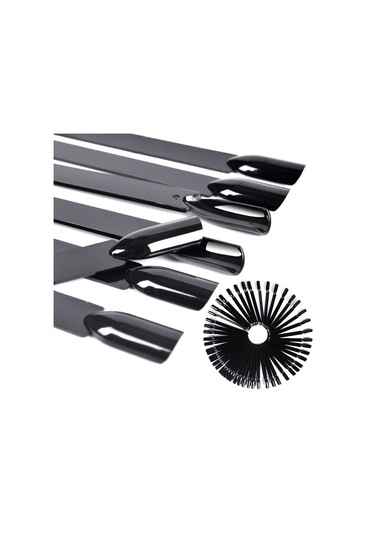 Mufunye Oje Örnekleri, Yelpaze Şeklinde, 50 Adet, Doğal Renkler