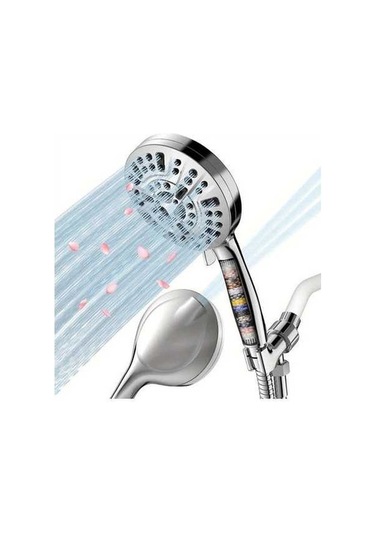 Fastbuy Challenger Desenli 10 Ayarlı Yüksek Basınçlı Duş Başlığı, Spa Masaj Ve Yağmur Modu