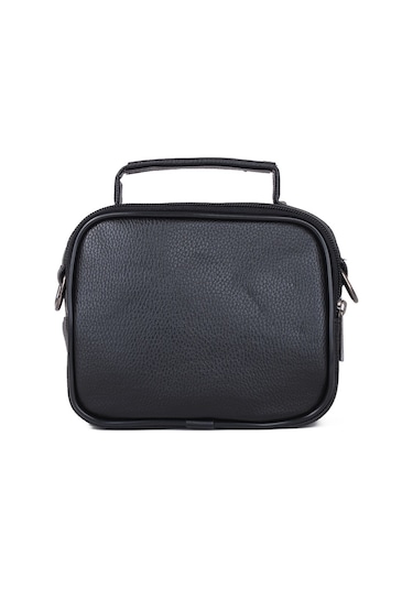 U.S. Polo Assn. Plevr84 Metal Logolu Çapraz Askılı Erkek Çanta Siyah