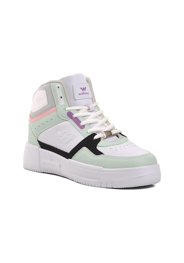 Walkway Berry Hi Beyaz-su Yeşili Bağcıklı Unisex Hi Sneaker 001