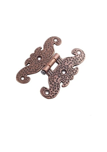 Antik Bakır Büyük Kelebek Menteşe Zamak 7 Cm