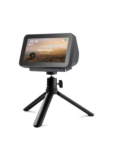 Yaozixa Echo Show 5 İçin Manyetik 360 Dönebilen Alüminyum Stand Seti - Akıllı Ekranlı Hoparlörlere Uygun