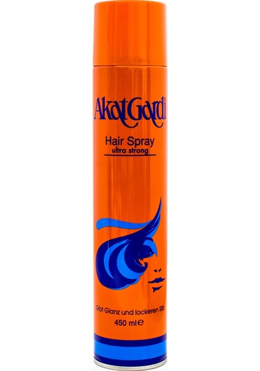 Akat Gardi Ultra Strong Turuncu Saç Spreyi 450 ML