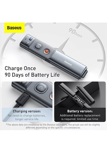 Baseus Laser Pointer-sunum Cihazı Baseus Orange Dot Wireless 213409136