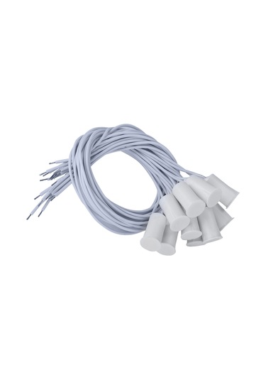 Tenfowee 10 Çift Ev Alarm Sistemi Kablolu Pencere Kapı Sensörü - Dışarıdaki Güç Gerektirmez, Direkt Alarm Kontrol Paneline Bağlanır