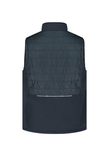 Safety Jogger Oak Metal Mavi Rüzgara Dayanıklı Yelek Koyu Lacivert