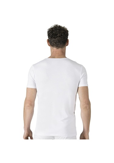 Özkan Erkek Modal V Yaka Kısa Kol Atlet 11143