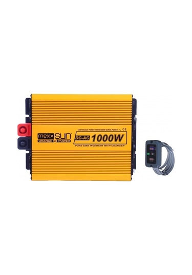 Mexxsun 1000 W 12V-220 Şarjlı Ekranlı Tam Sinüs İnverter