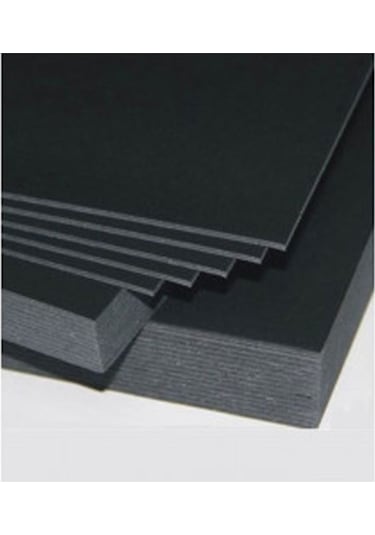 10 Adet Siyah Maket Kartonu 3 Mm Kalınlık 50X70