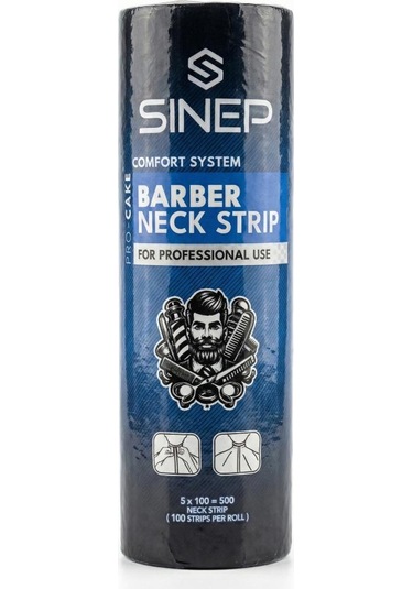 Sinep Pro-Care Profesyonel Berber Boyun Bandı Beyaz 5 x 100'lü