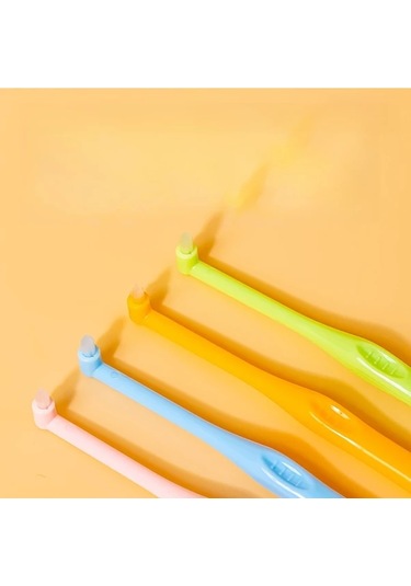 Willowhaven İki Kombinasyon Diş Fırçası, Çift Paket Sivri + Yuvarlak Başlı Çeşitler