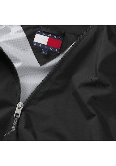 Tjm Perforated Logo Wındbreaker-8718 Black