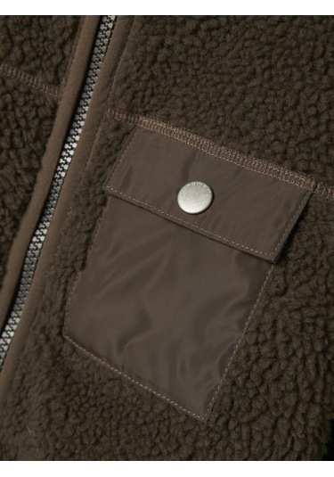 Name It Nmmmall Teddy Unisex Çocuk Ceket 13243892 Yeşil