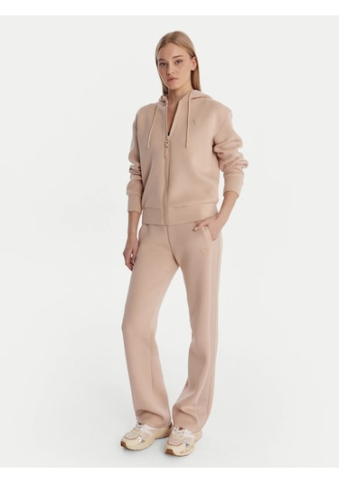 Guess Kadın Sweatshirt V3rq11k7uw2 Bej
