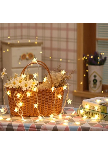 2025 Son Model 20 Led Küre Disko Aynalı Işık Dizisi, 3 M Usb Ve Pille Çalışan Işık Dizisi, Cadılar Bayramı İçin Ramazan Dekorasyon Aydınlatması Çok Renkli