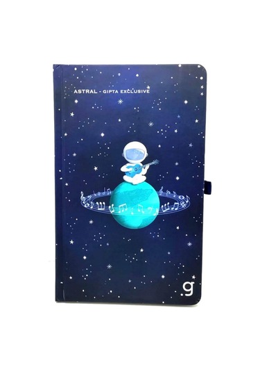 Gıpta Defter Astral 13 21 Dikişli Sert Kpk.96yp Çizgili Müzik Bej