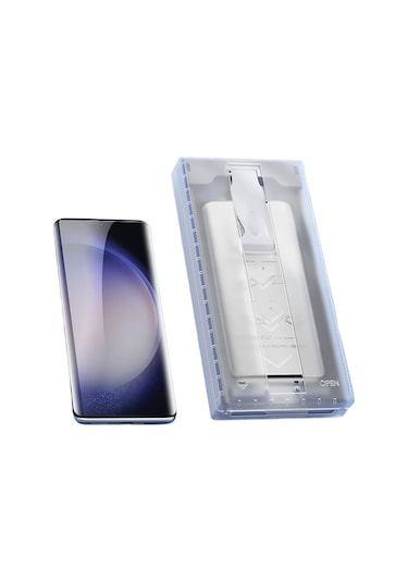 Samsung Galaxy S23 Ultra Zore Kolay Uygulama Aparatlı Easy Body Ekran Koruyucu