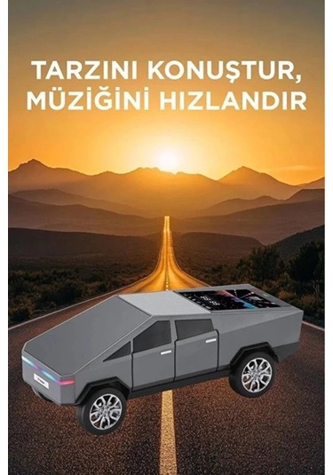 D68 Cyber Model Araba Tasarımlı Bluetooth Hoparlör 15w Güçlü Ses Rgb Led /tws/usb