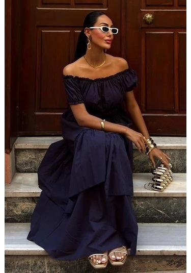 Büzgülü Crop Kat Detaylı Fırfır Etekli Takım 10196 Laci Vert