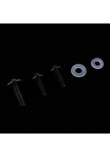 Suntek Motosiklet Komple Fairing Civata Takımı Raptiye Klipler Vidalar Siyah 158 Adet