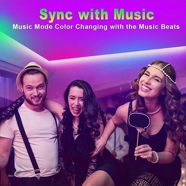 Trendooze Sunshine022 Rgb Led Şerit Işık 44 Tuşlu Uzaktan Kumanda