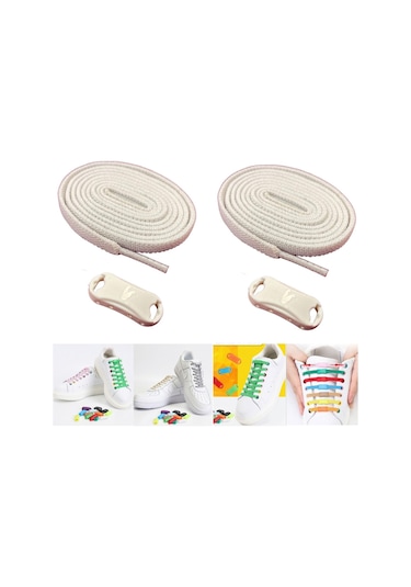 İpekbazaar Takbırak Lastikli Ayakkabı Bağcığı