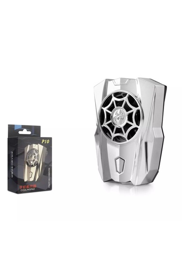 Hadron Hdx4387 P10 Telefon Soğutucu Fan Radyatör + Batarya Silver Gümüş