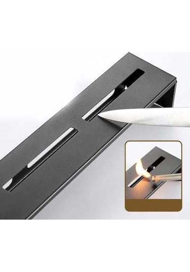 Gümüş Paslanmaz Çelik Bıçak Tutucu Yumruksuz Çubuklarını Tüp Ekleme Bıçağı Mutfak Rafı Ev Çok Fonksiyonlu Depolama Rafı