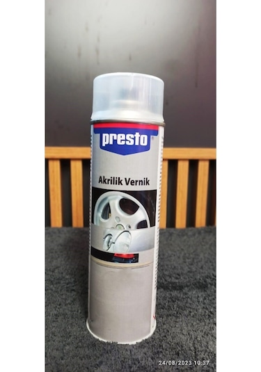 Presto Akrilik Sprey Vernik 500ml Şeffaf