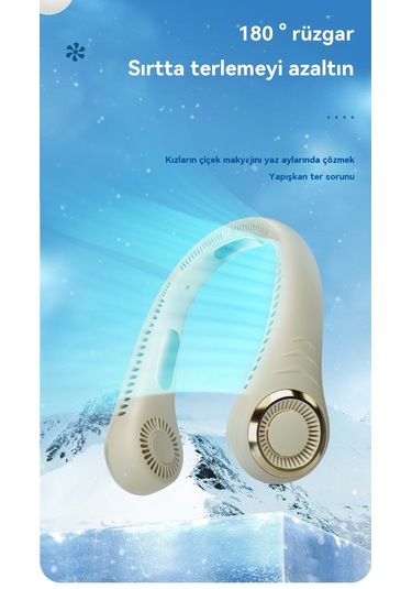 Aurora Yeni Tembel Yapraksılıboyun Fanısessiz Silikon Usb Fanıaçıkspor Mini Taşın Yeşil