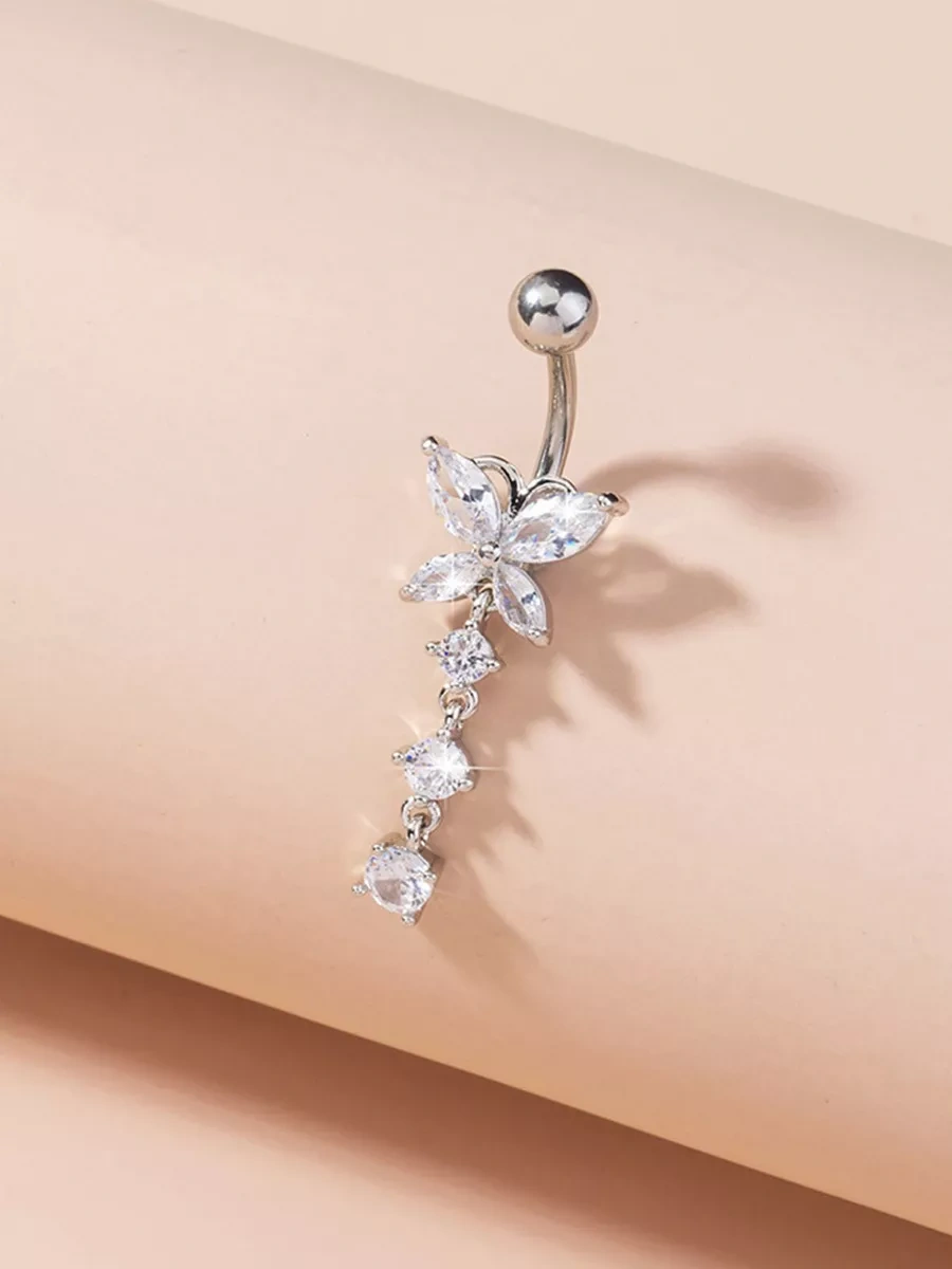 İ&beauty Göbek Deliği Piercing Seti 2 Adet 216453136 Gri