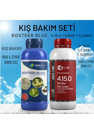 Hasat Sonu Kış Bakım Seti Blue - 4-15-0 1 Litre 2 li Set