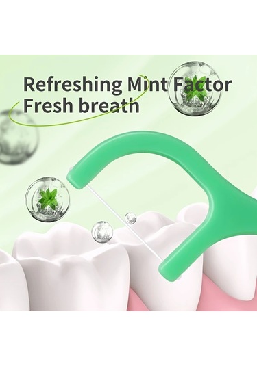 Willowhaven 300 Adet Rımı Smıle Nano Diş İpi Ve Ara Yüz Fırçası - İnce & Güçlü Nane Aromalı Temizlik