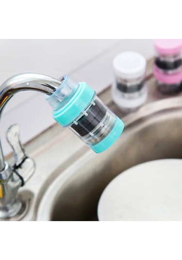 Qingmipy "klor Ve Ağır Metallerden Arındıran Su Filtresi Musluk Başlığı - Sıçrama Önleyici, Su Tasarruflu Mutfak Musluğu"