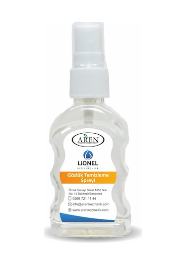 10 Adet Lionel Gözlük Temizleme Spreyi Ve Mikrofiber Bez