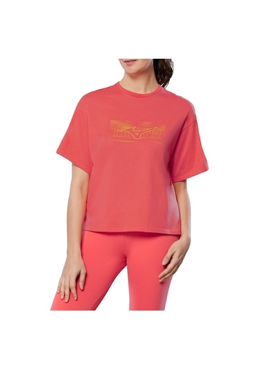 Mızuno Athletics Graphic Kadın Tişört Pembe