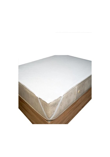 Bebesi 160x200 Cm Çift Kişilik Yatak Alezi Sıvı Su Geçirmez Micro Kumaş Beyaz