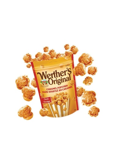 Werther's Original Caramel Popcorn Classic - Krema Ve Karamel Kaplamalı Patlamış Mısır 140gr