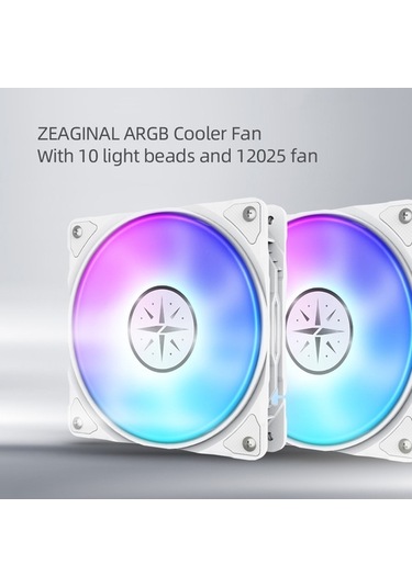Didadodo Zeagınal 120mm Rgb Hidrolik Yataklı Soğutucu Fan - Sessiz, Yüksek Hava Akışı Sürdürülebilir Performans