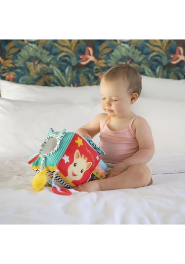 Sophie La Girafe Maxi Sensory Küp Çok Renkli